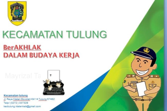 BerAKHLAK DALAM BEKERJA DAN MELAYANI