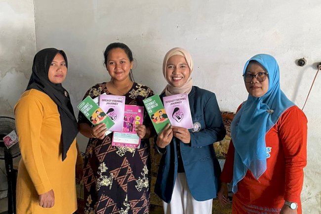 PENYULUHAN " BREASTFEEDING JOURNEY " OLEH MAHASISWA KKN UNDIP TIM II DESA MAJEGAN