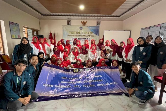 MAHASISWA UNDIP KKN 2023/2024 AJAK KELOLA SAMPAH DESA KIRINGAN