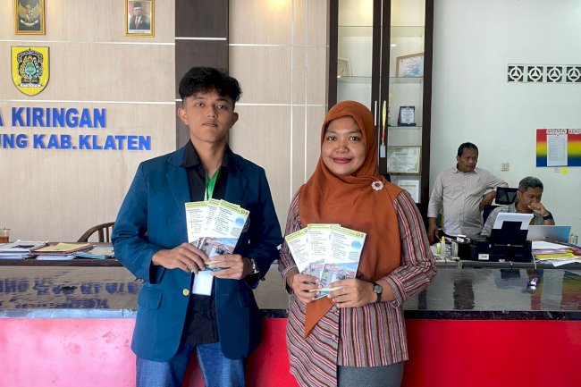 MAHASISWA UNDIP KKN 2023/2024 GELAR PELATIHAN PENGEMBANGAN PANDUAN PELAYANAN  PUBLIK DESA IRINGAN