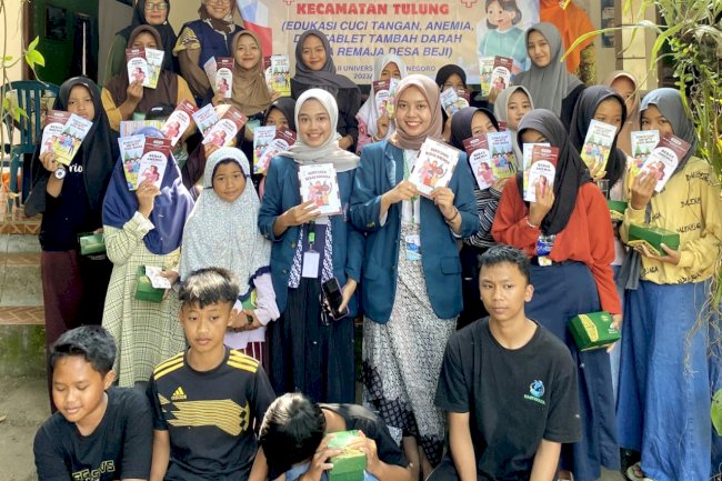 MAHASISWA UNDIP KKN 2023/2024 REMAJA PUTRI TUNJUKAN ANTUSIASME YANG TINGGI