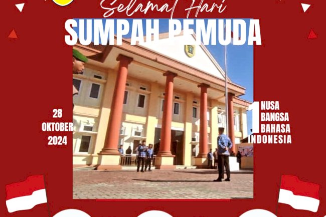 UPACARA HARI SUMPAH PEMUDA KE 96 TAHUN 2024