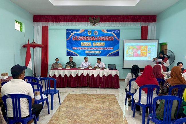 Musrembangdes Tahun 2025 Desa Beji dan Bono