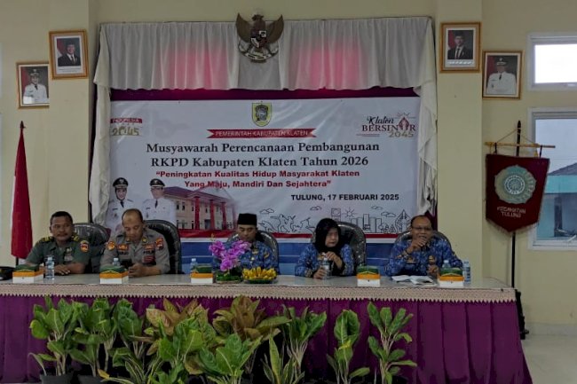 MUSREMBANG KECAMATAN TULUNG TAHUN 2025