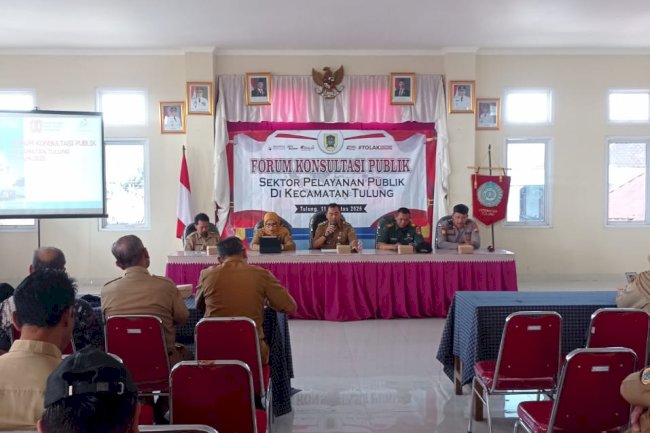 FORUM KONSULTASI PUBLIK TAHUN 2025 KECAMATAN TULUNG