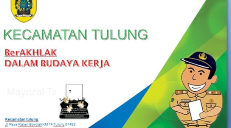 BerAKHLAK DALAM BEKERJA DAN MELAYANI