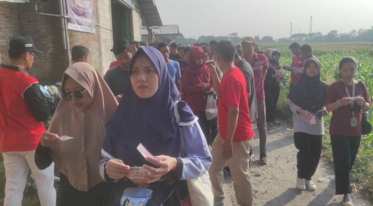 JALAN SEHAT KECAMATAN TULUNG DALA RANGKA HUT KEBUPATEN KLATEN KE 219 TAHUN 2023
