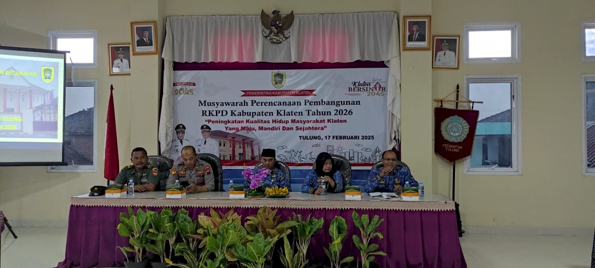 MUSREMBANG KECAMATAN TULUNG TAHUN 2025