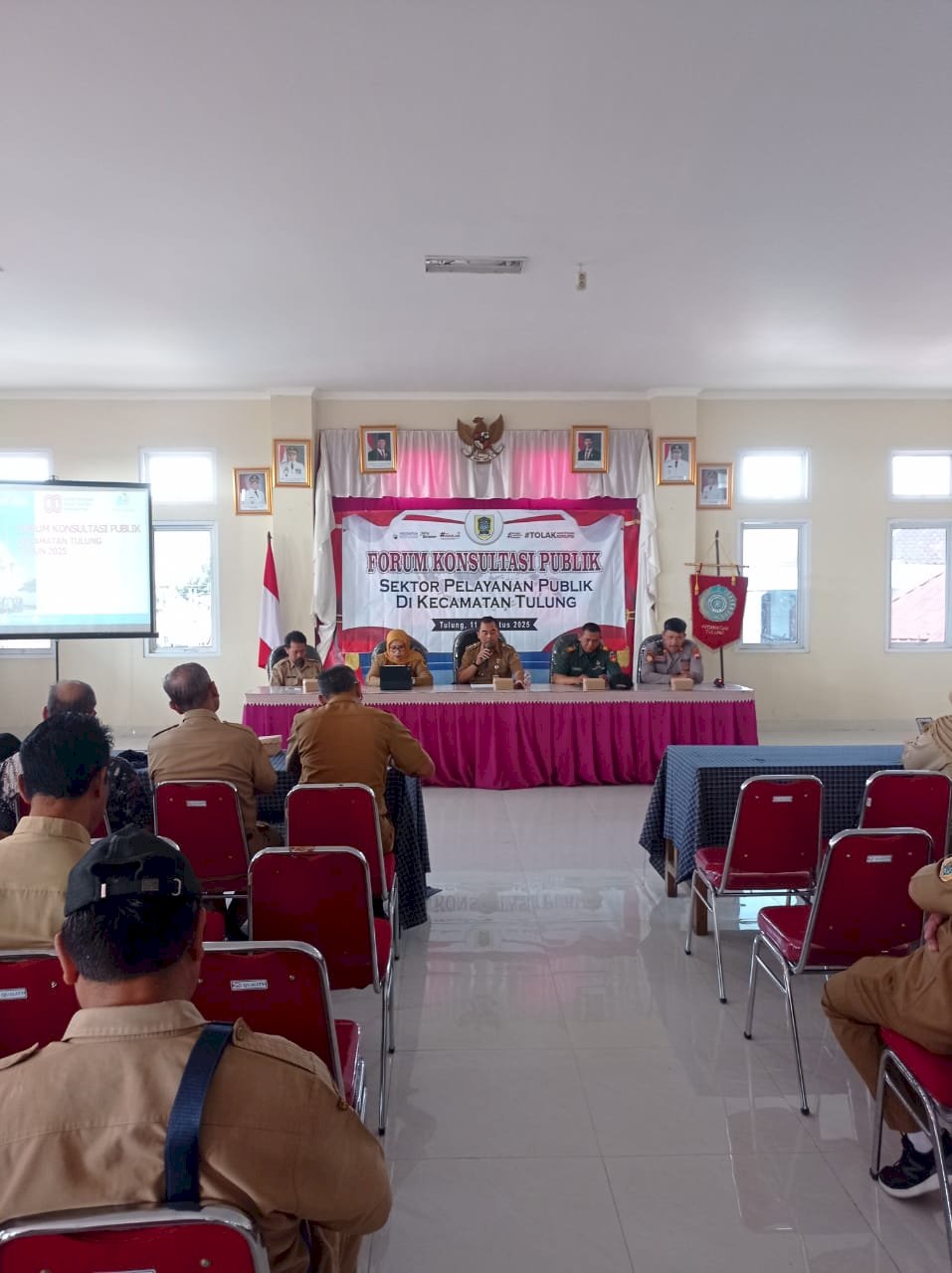FORUM KONSULTASI PUBLIK TAHUN 2025 KECAMATAN TULUNG