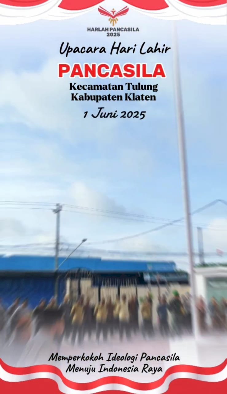 UPACARA HARI LAHIR PANCASILA 1  JUNI 2025