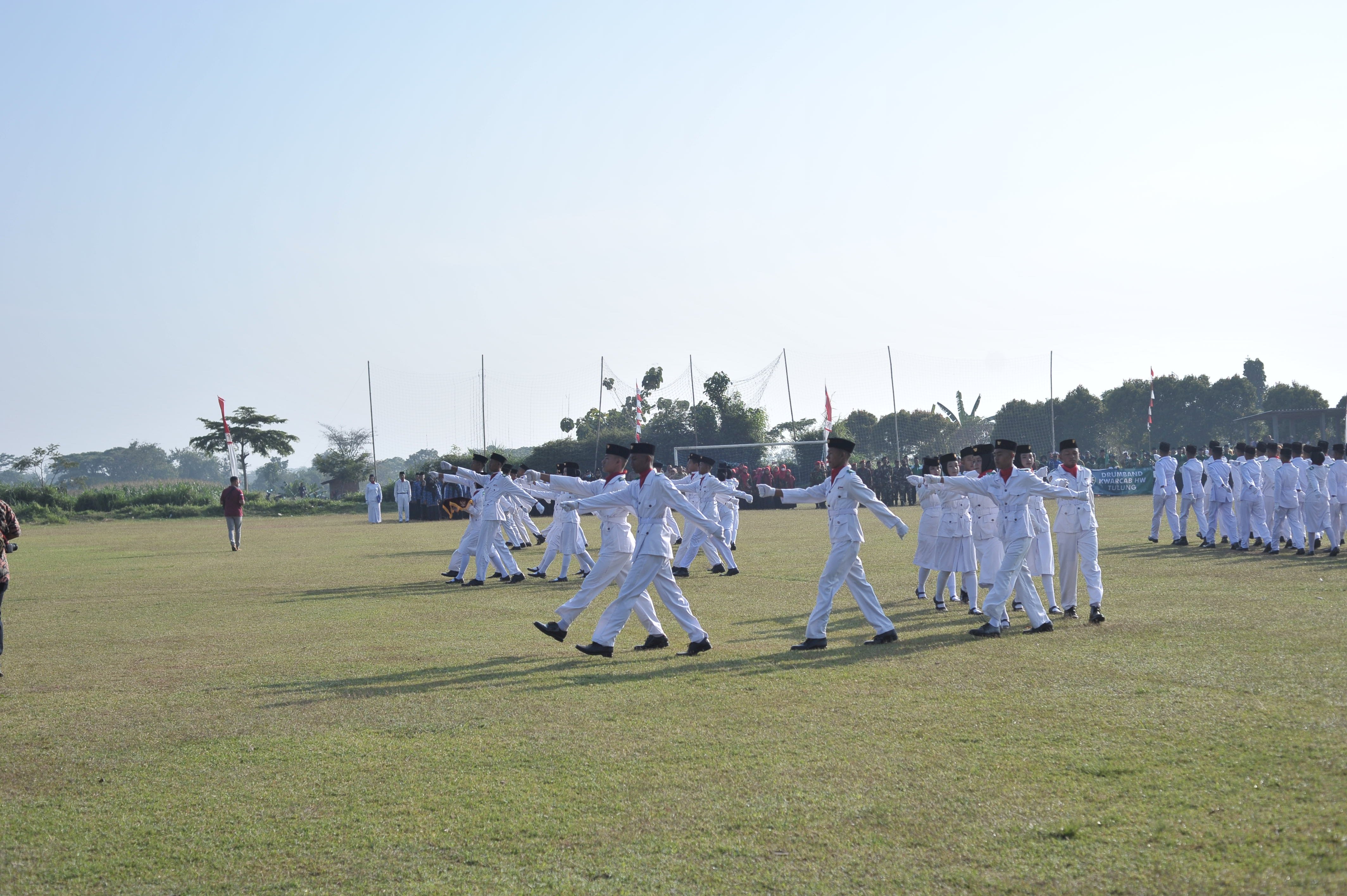UPACARA BENDERA DETIK DETIK PERINGATAN HUT RI - KE 80 TINGKAT KECAMATAN TULUNG