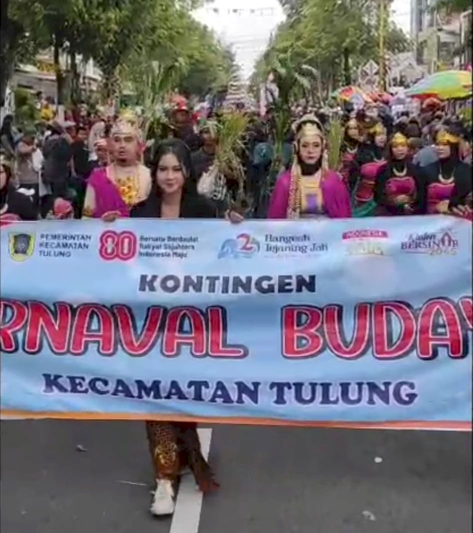 KARNAVAL BUDAYA KONTINGEN KECAMATAN TULUNG 