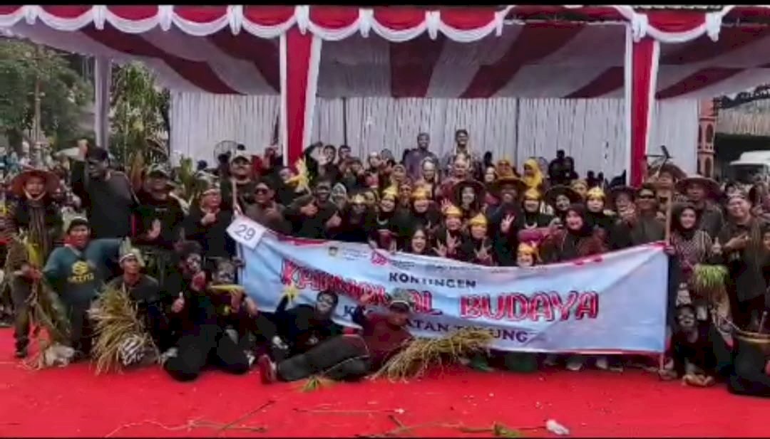 KARNAVAL BUDAYA KONTINGEN KECAMATAN TULUNG 