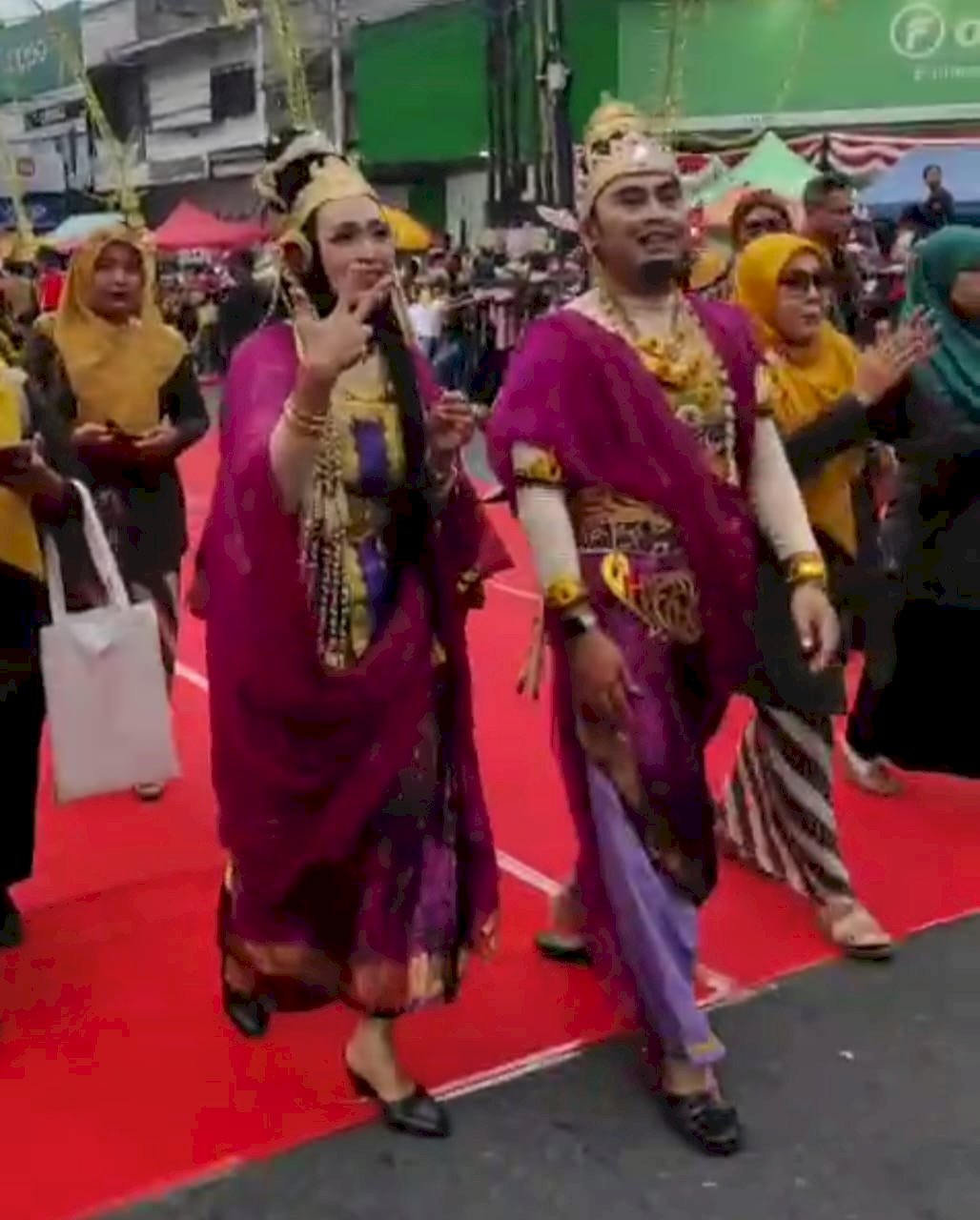 KARNAVAL BUDAYA KONTINGEN KECAMATAN TULUNG 