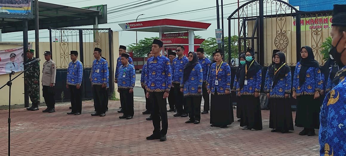 “UPACARA PERINGATAN HARI ULANG TAHUN KORPS PEGAWAI  REPUBLIK  INDONESIA  KE  -  54 TINGKAT KECAMATAN TULUNG KLATEN TAHUN 2025”.